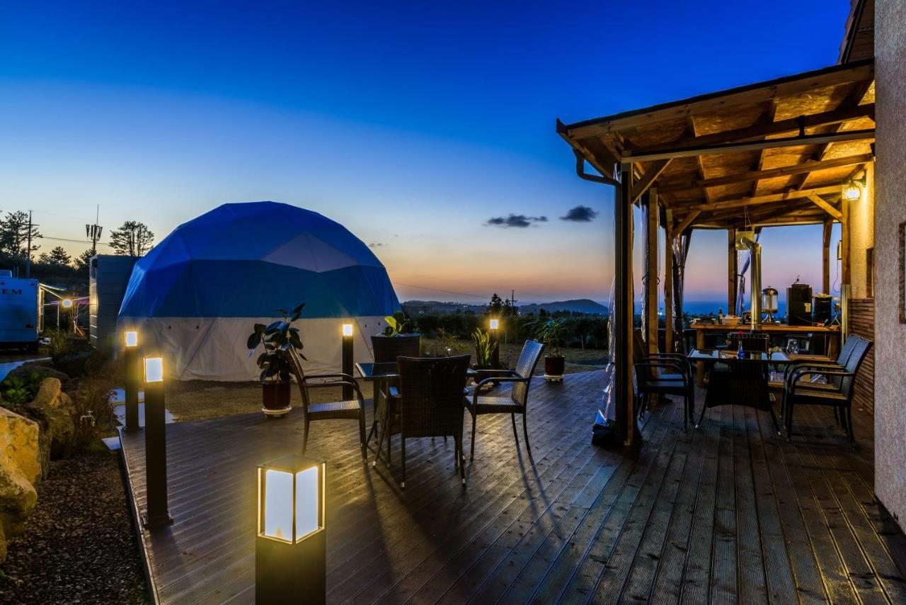 Jeju Starlight Glamping Villa Bagian luar foto