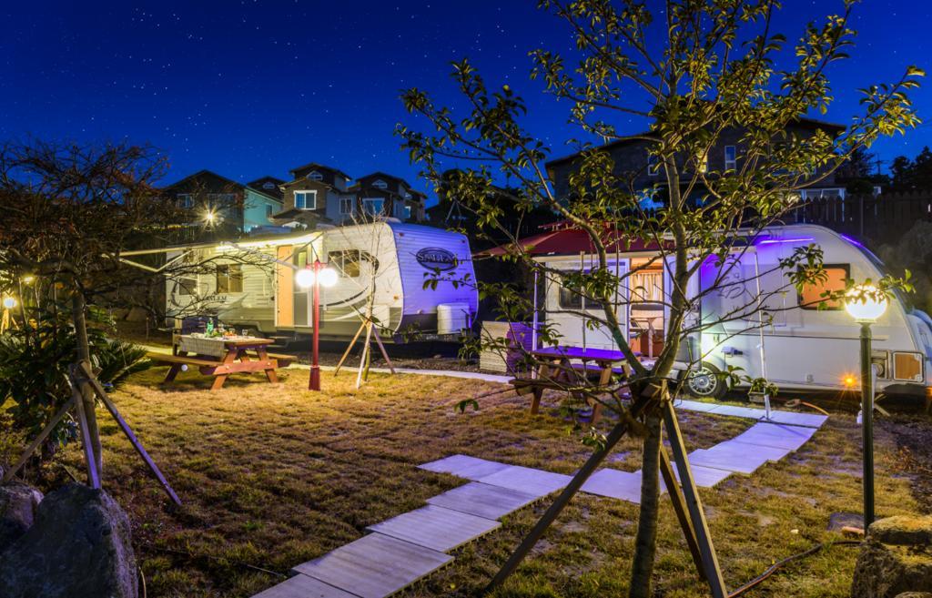 Jeju Starlight Glamping Villa Bagian luar foto