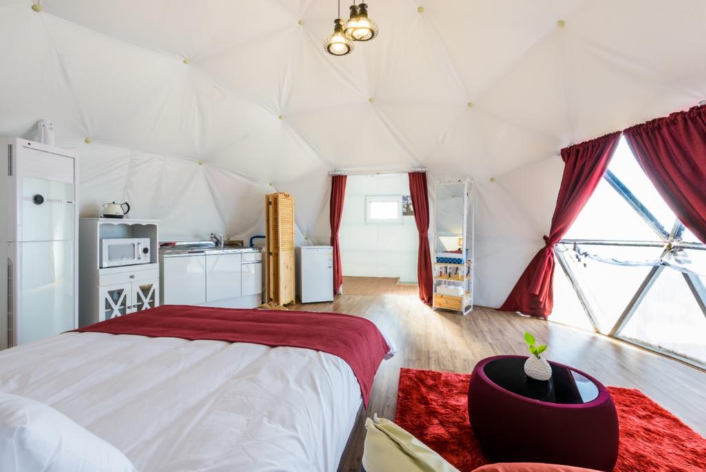 Jeju Starlight Glamping Villa Bagian luar foto