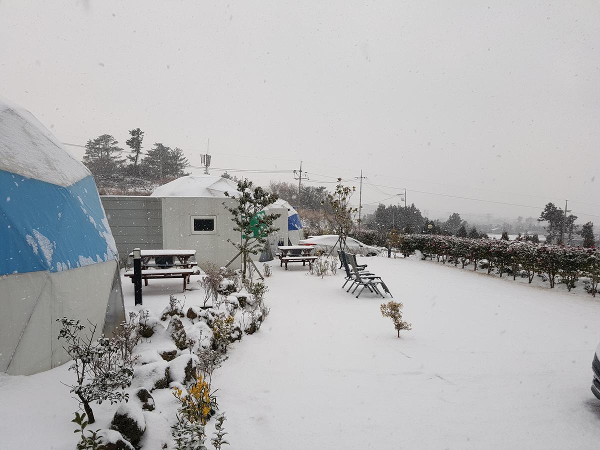 Jeju Starlight Glamping Villa Bagian luar foto